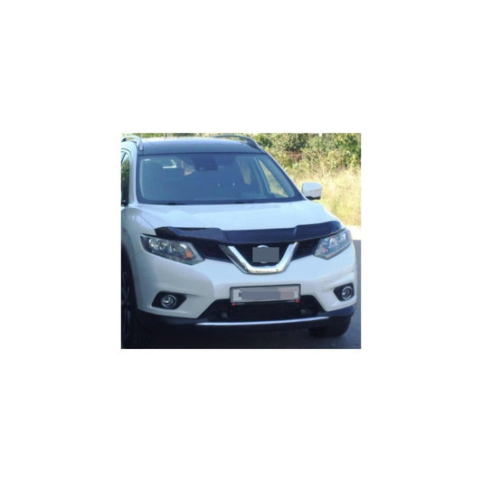 Deflector Capota Nissan X-TRAIL 2014-2017 (Plastic ABS, Negru Lucios)