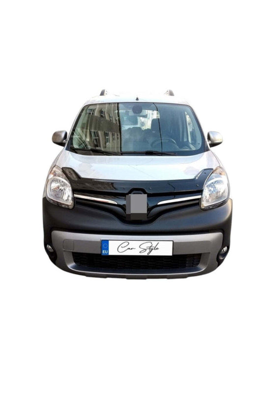 Deflector Capota Renault Kangoo 2014-> (Plastic ABS, Negru Lucios)