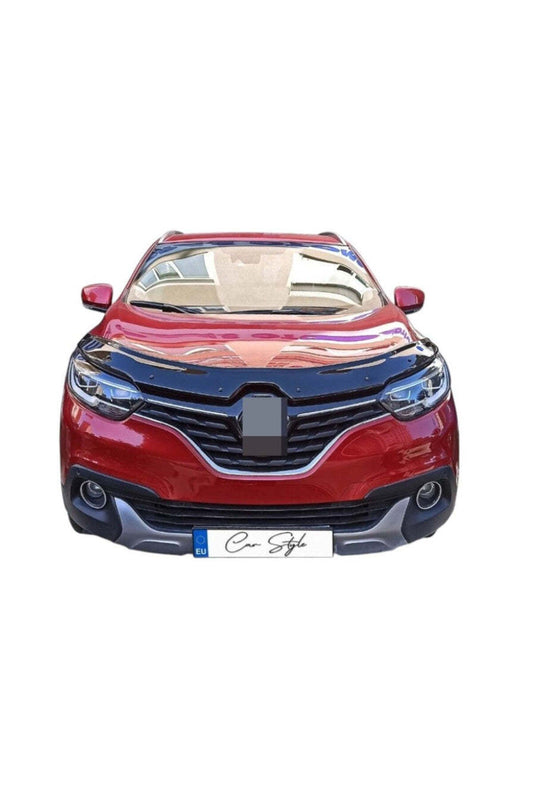 Deflector Capota Renault Kadjar 2015-> (Plastic ABS, Negru Lucios)