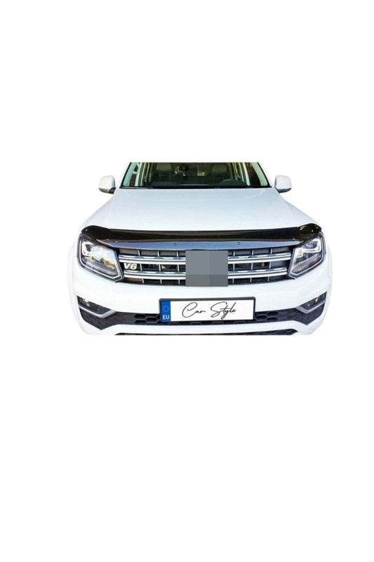 Deflector Capota Volkswagen Amarok 2010-> (Plastic ABS, Negru Lucios)