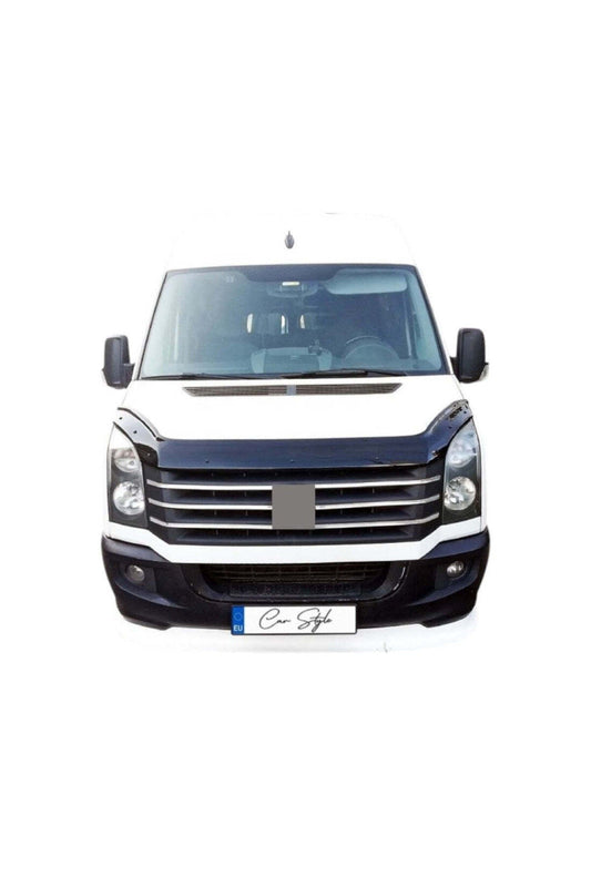 Deflector Capota Volkswagen Crafter 2006-2017 (Plastic ABS, Negru Lucios)