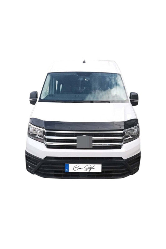 Deflector Capota Volkswagen Crafter 2018-> (Plastic ABS, Negru Lucios)