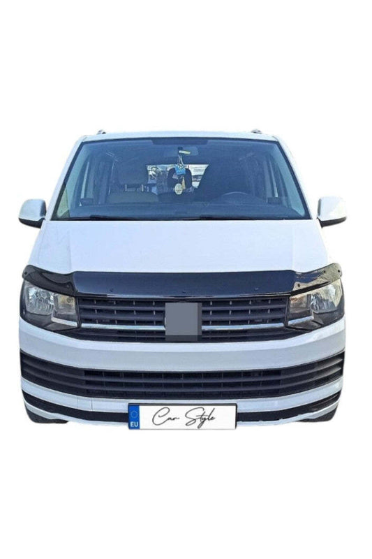 Deflector Capota Volkswagen Transporter T6 2014-> (Plastic ABS, Negru Lucios)