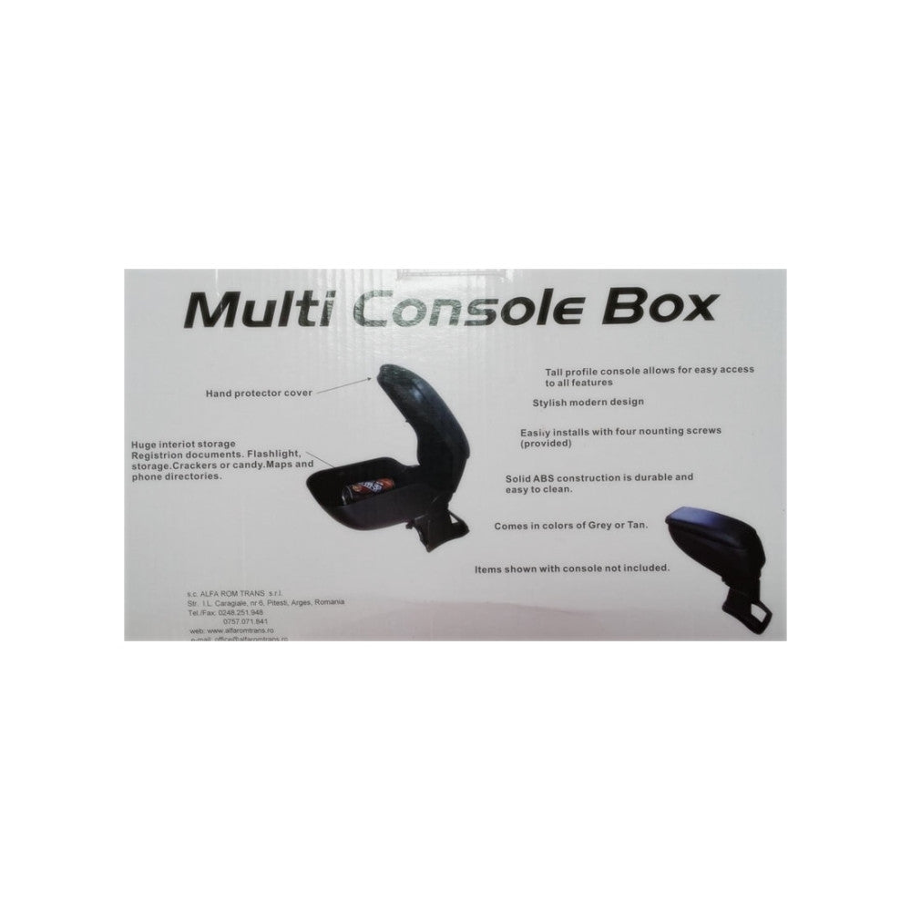 Cotiera AutoZet® compatibila cu Logan/Sandero - geamuri electrice,culoare gri