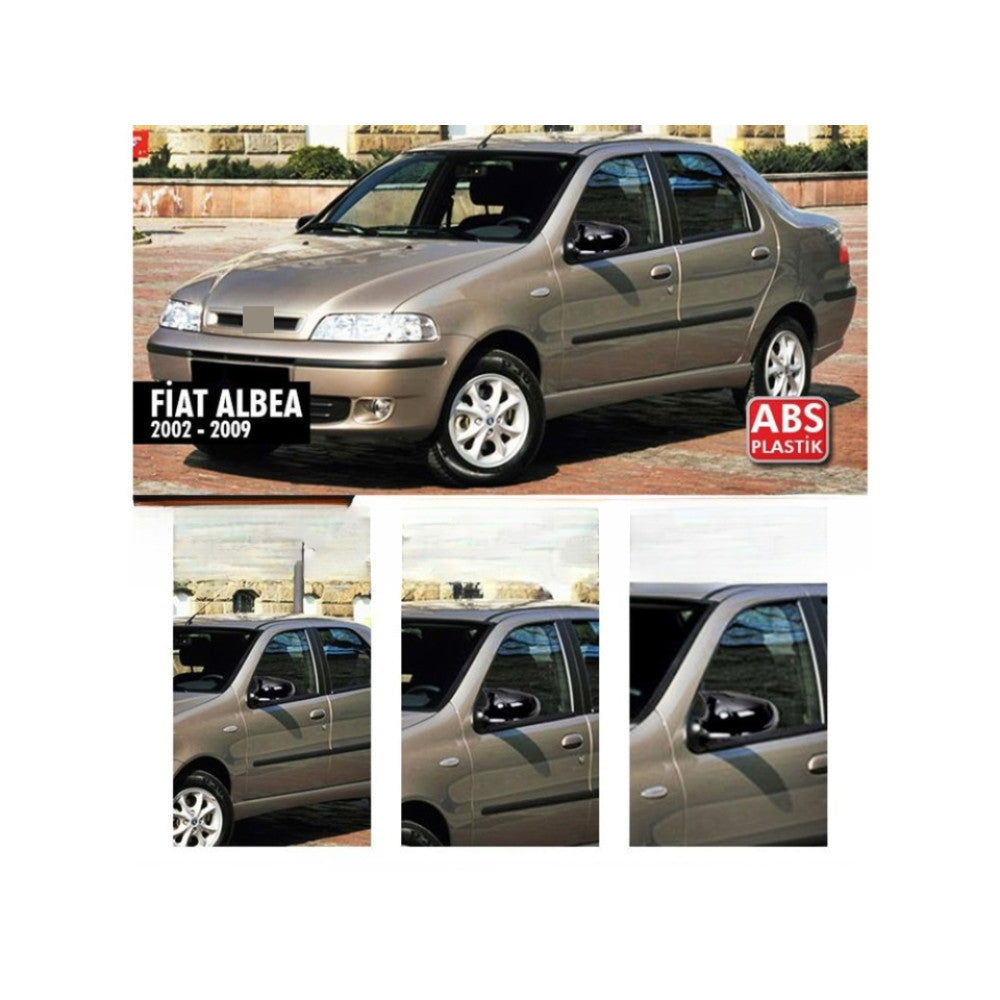 Set 2 Capace Oglinda Tip Batman Fiat Albea 2002-2009