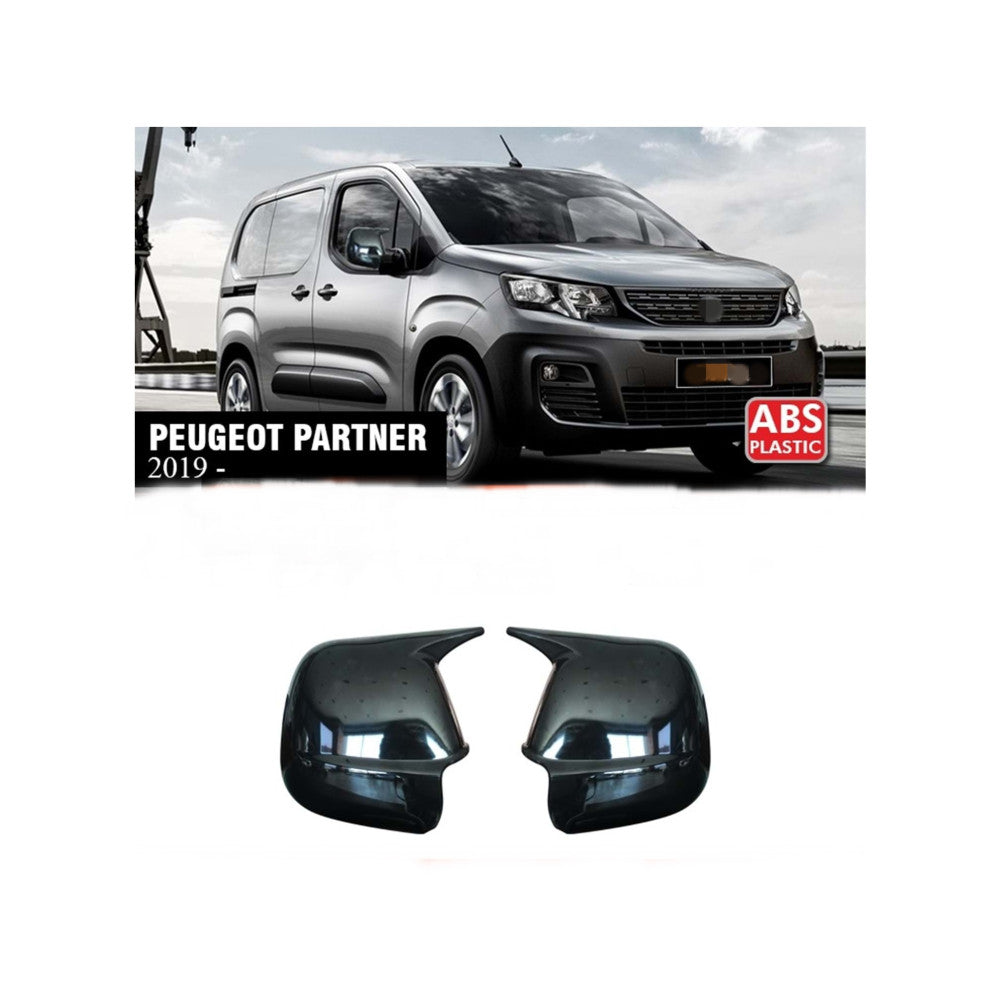 Set 2 Capace Oglinda Tip Batman Peugeot Partner 2019->