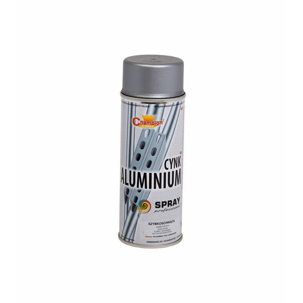Spray Vopsea Profesional Champion 400ml Zinc Aluminiu