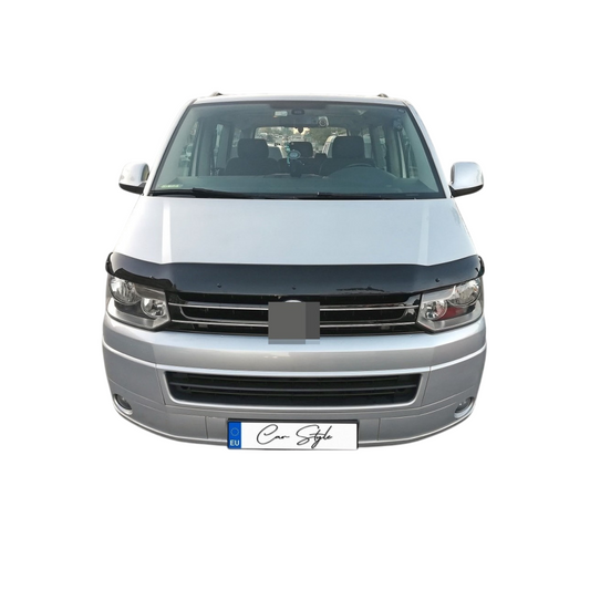 Deflector Capota Volkswagen Transporter T5 2009-2014 (Plastic ABS, Negru Lucios)