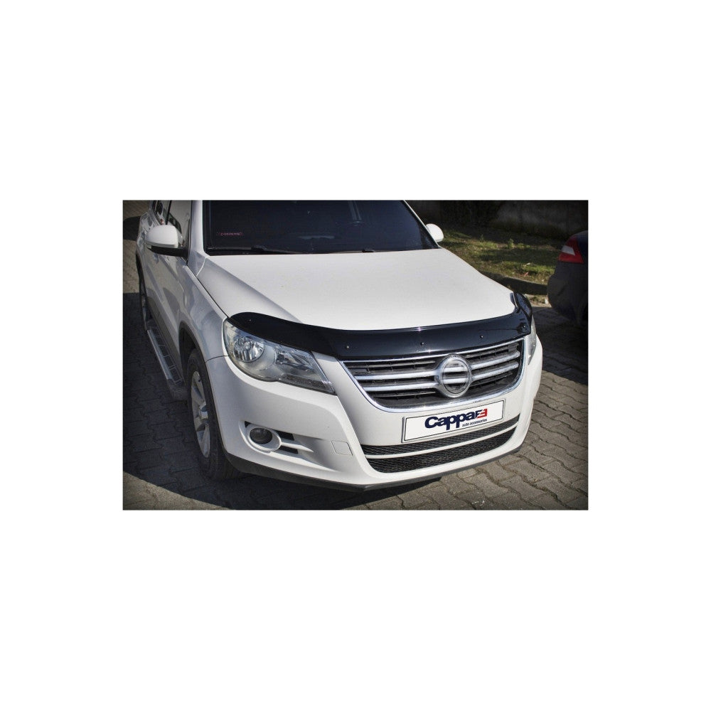 Deflector Capota Volkswagen Tiguan 2008-2011 (Plastic ABS, Negru Lucios)