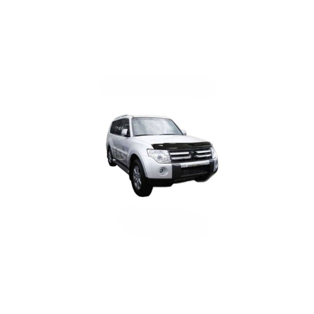 Deflector Capota Mitsubishi Pajero 2007-2019 (Plastic ABS, Negru Lucios)