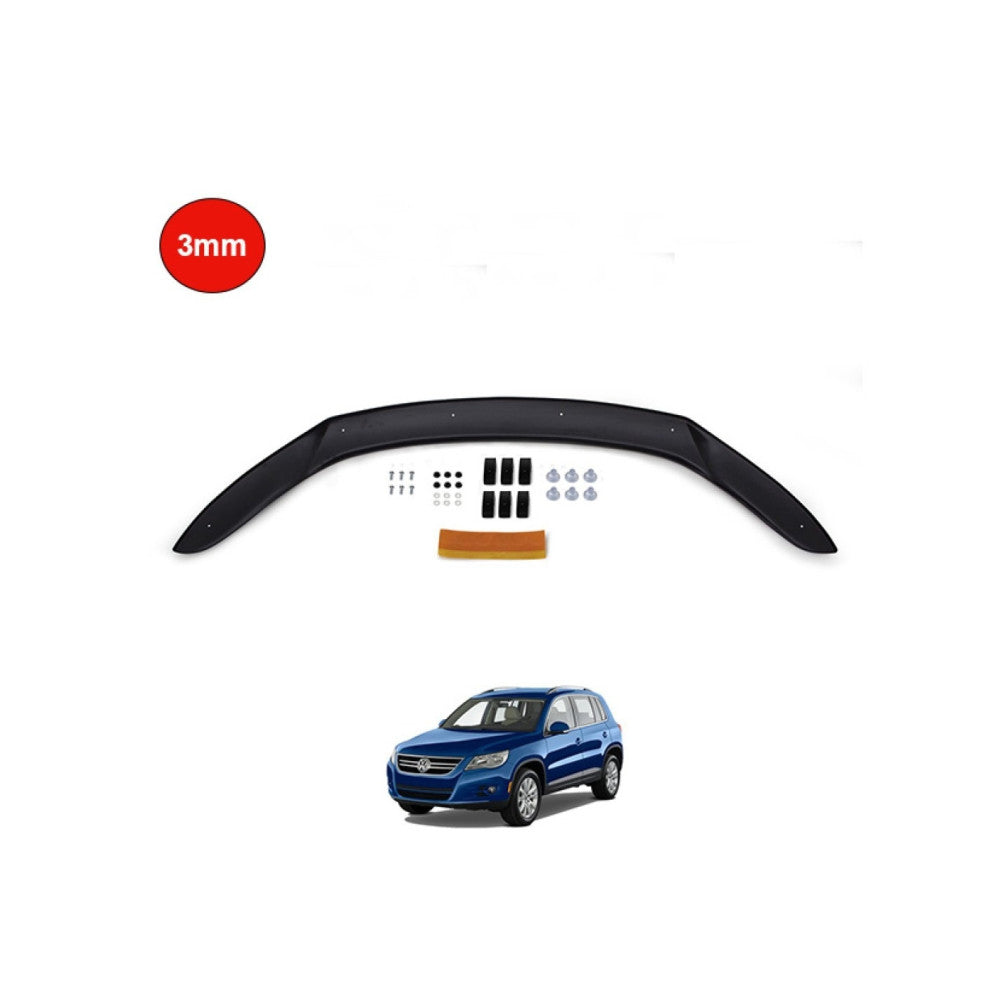 Deflector Capota Volkswagen Tiguan 2012-2015 (Plastic ABS, Negru Lucios)