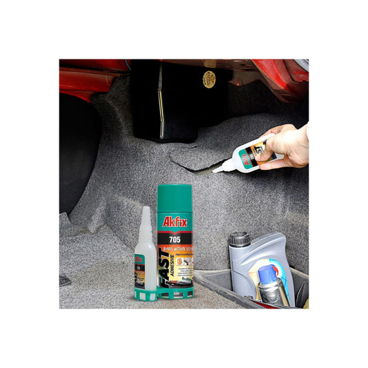 Spray adeziv universal cu Intarire Rapida, Akfix 705 400 ml