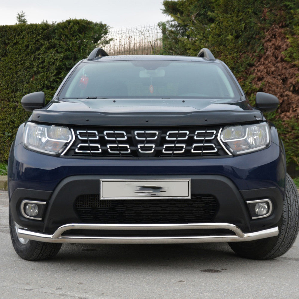 Deflector Capota Dacia Duster II 2018-> (Plastic ABS, Negru Lucios)