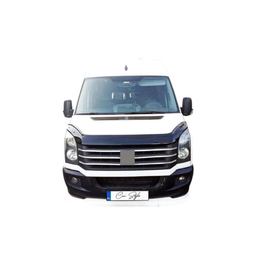 Deflector Capota Volkswagen Crafter 2006-2017 (Plastic ABS, Negru Lucios)