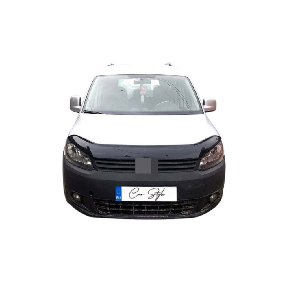 Deflector Capota Volkswagen Caddy 2011-2014 (Plastic ABS, Negru Lucios)
