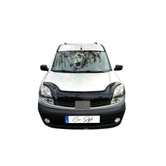 Deflector Capota Renault Kangoo 2004-2008 (Plastic ABS, Negru Lucios)
