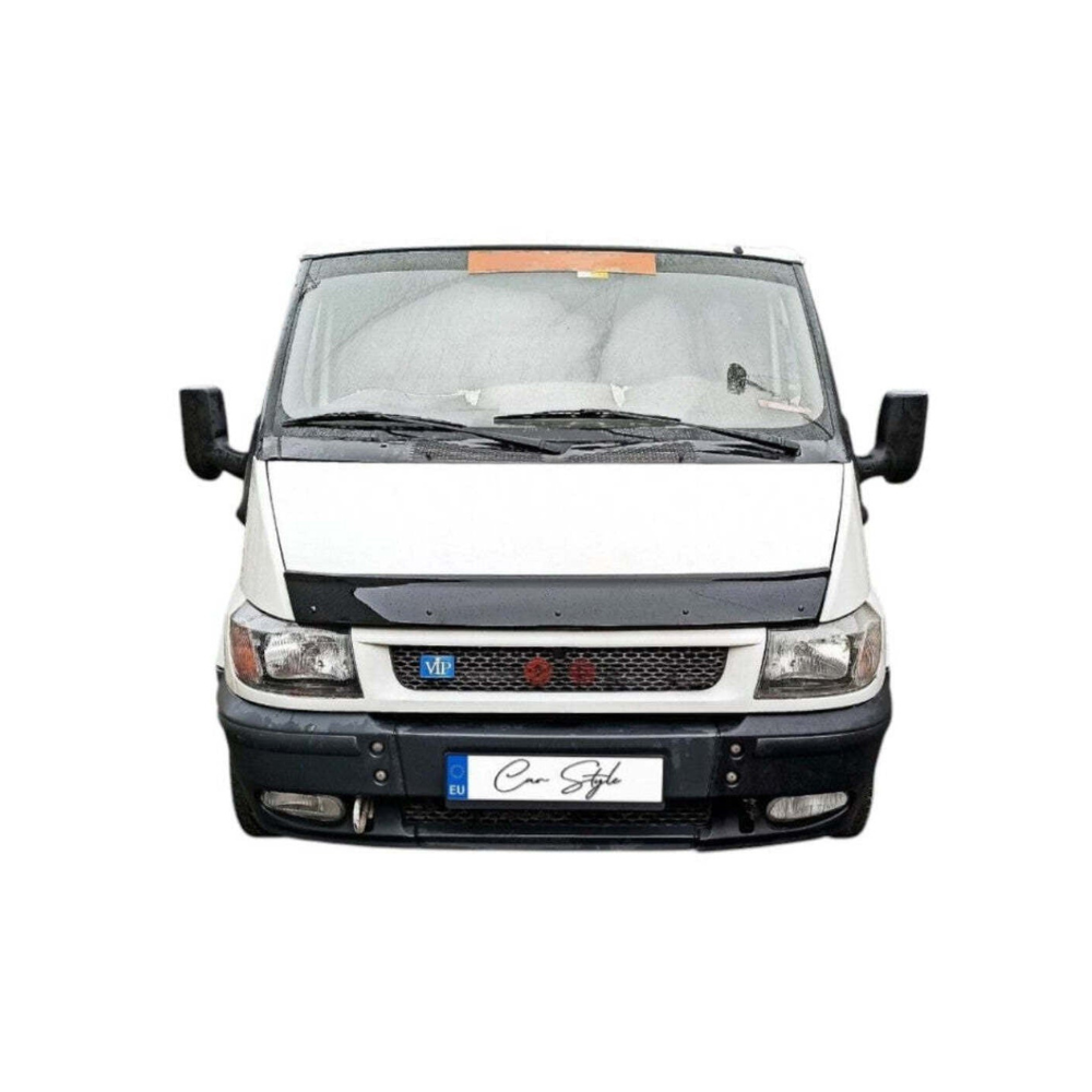 Deflector Capota Ford Transit 2002-2006 (Plastic ABS, Negru Lucios)