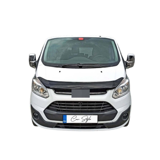 Deflector Capota Ford Custom 2012-2017 (Plastic ABS, Negru Lucios)