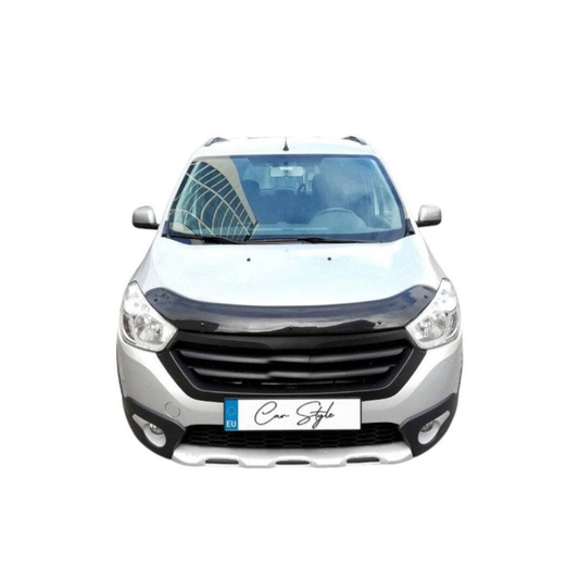 Deflector Capota Dacia Dokker / Lodgy 2012-> (Plastic ABS, Negru Lucios)