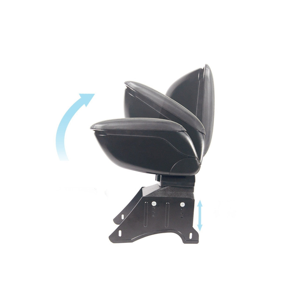 Cotiera AutoZet® universala cu suport metalic, culoare neagra