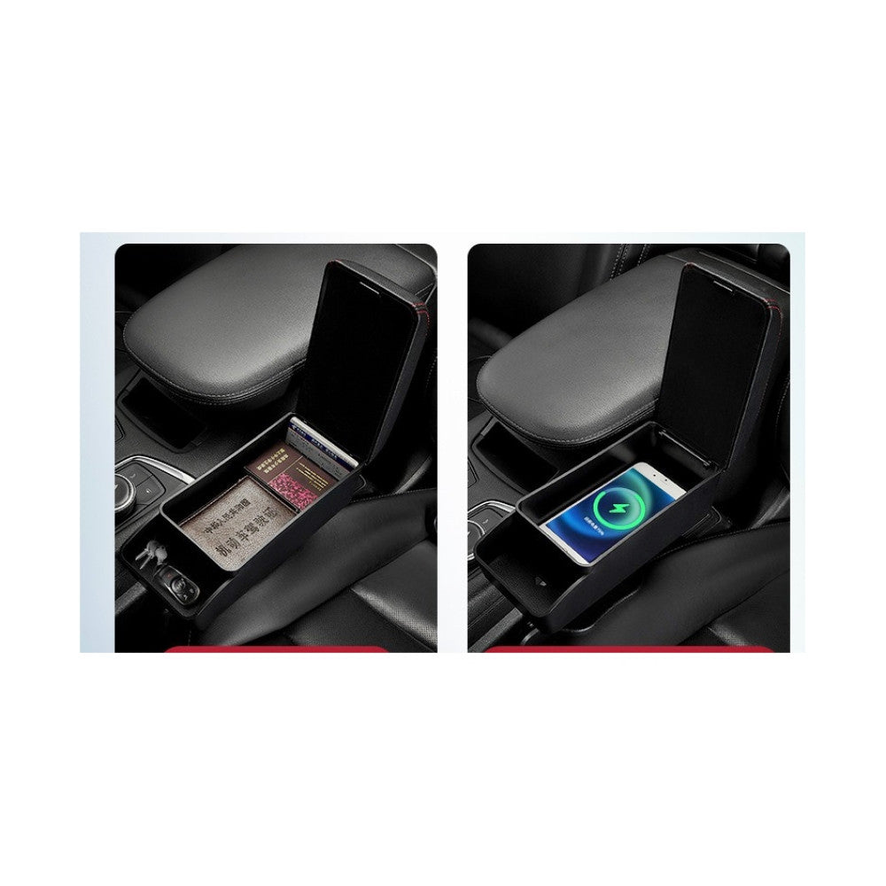Cotiera AutoZet® universala culoare Neagra si cusatura Rosie