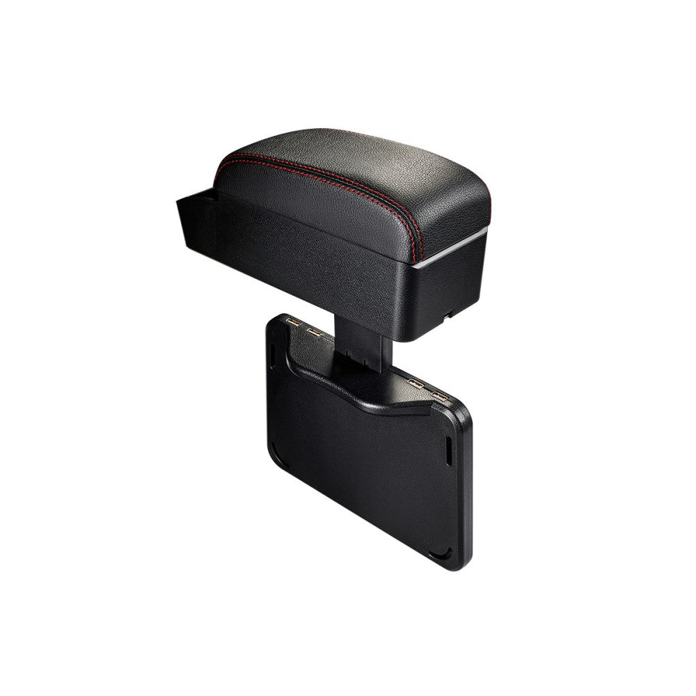 Cotiera AutoZet® universala culoare Neagra si cusatura Rosie