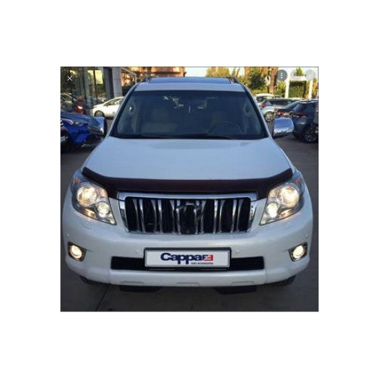 Deflector Capota Toyota Land Cruiser Prado J150 2010-2013 (Plastic ABS, Negru Lucios)