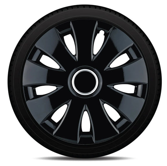 Set Capace Roti Model AURA - Negru