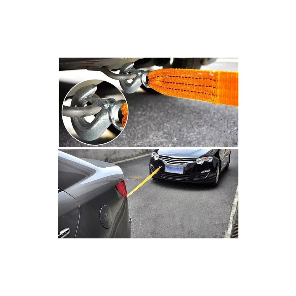 Chinga tractare/remorcare profesionala 4.5m 4.5 Tone, latime 5cm