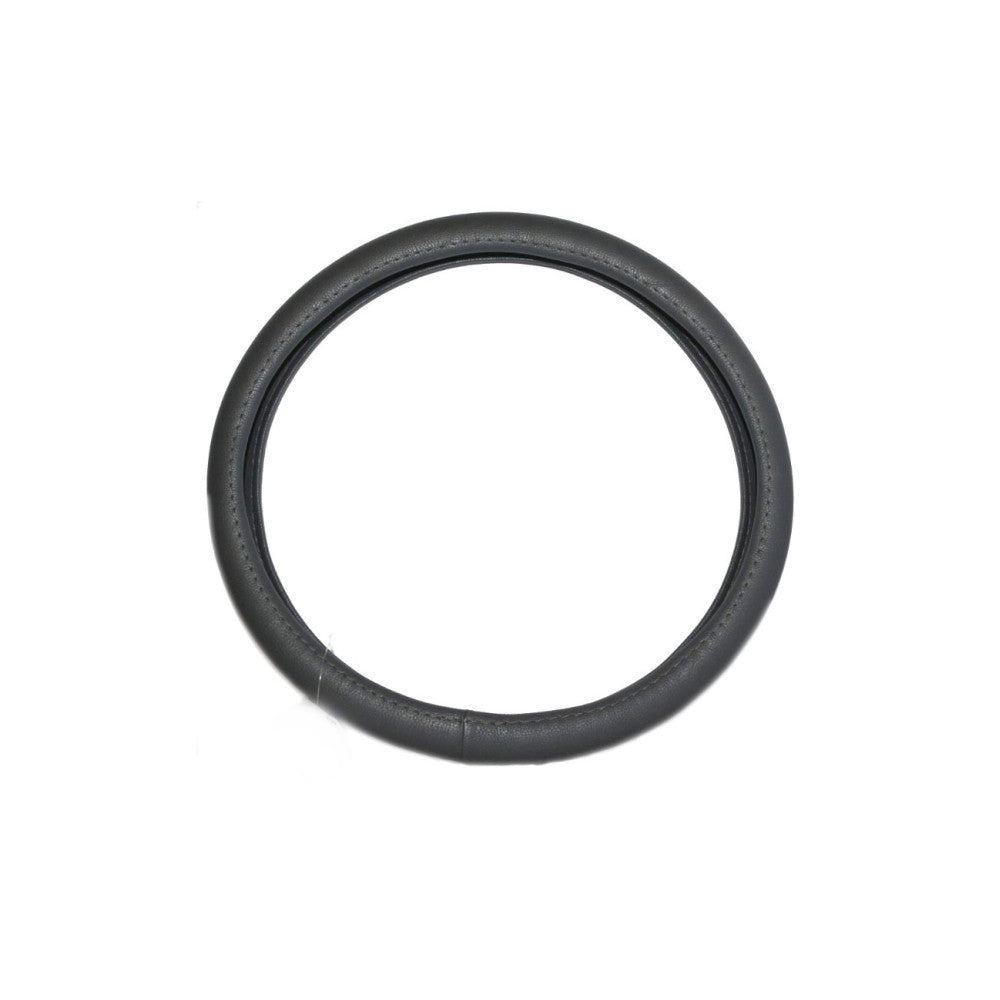 Husa volan imitatie piele , marime M, (culoare neagra)