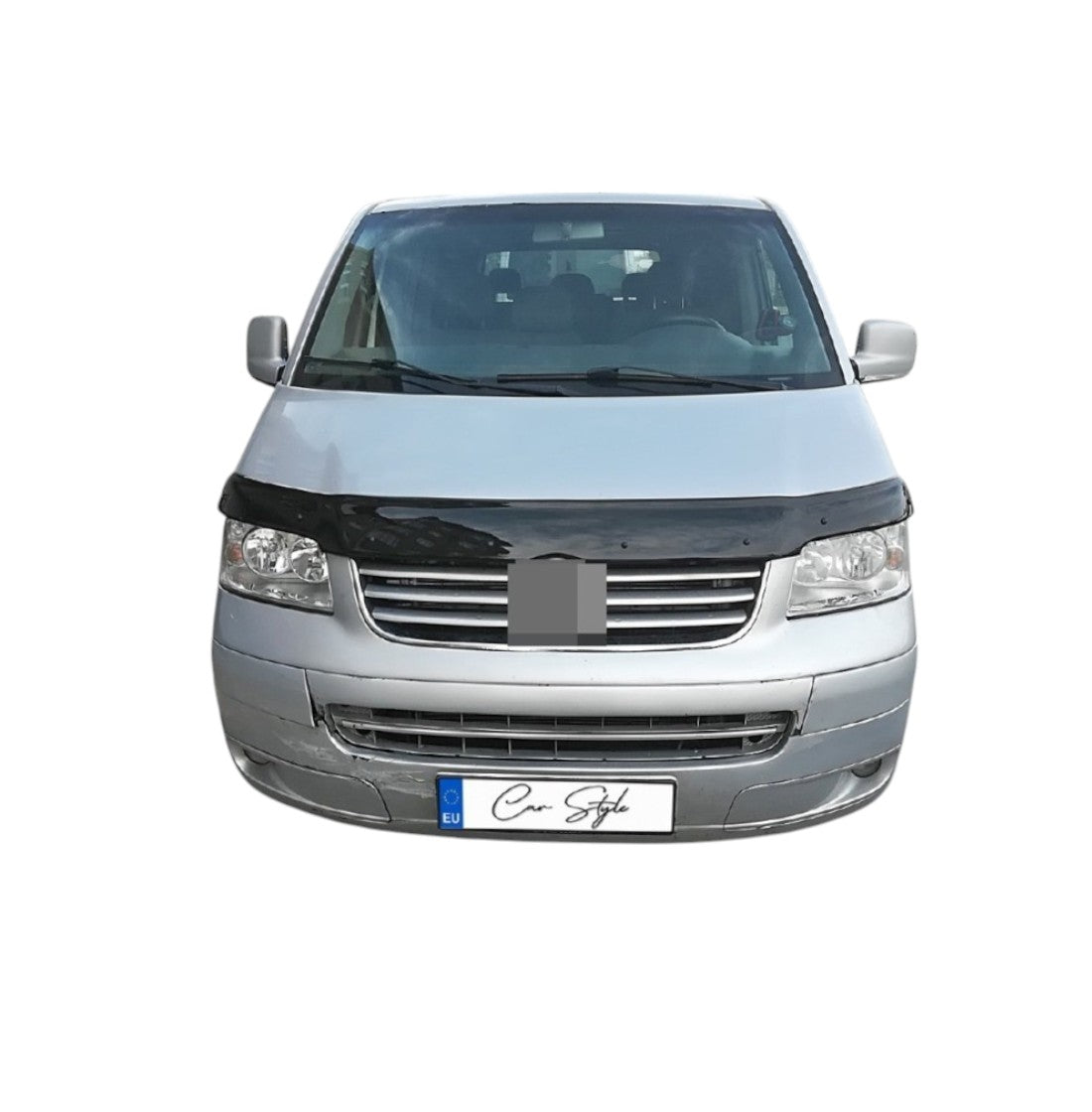 Deflector Capota Volkswagen Transporter T5 2003-2009 (Plastic ABS, Negru Lucios)
