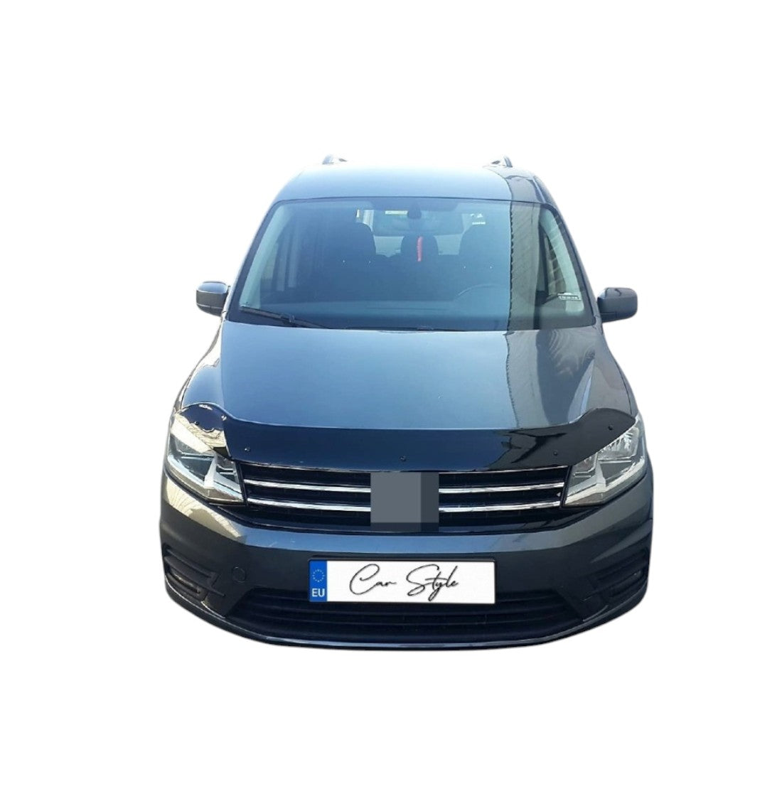 Deflector Capota Volkswagen Caddy 2015-2020 (Plastic ABS, Negru Lucios)