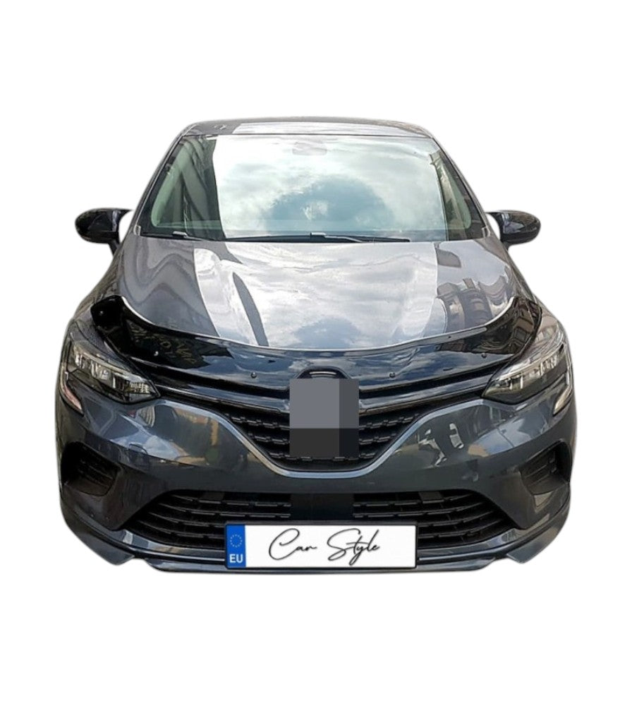Deflector Capota Renault Clio V 2020-> (Plastic ABS, Negru Lucios)