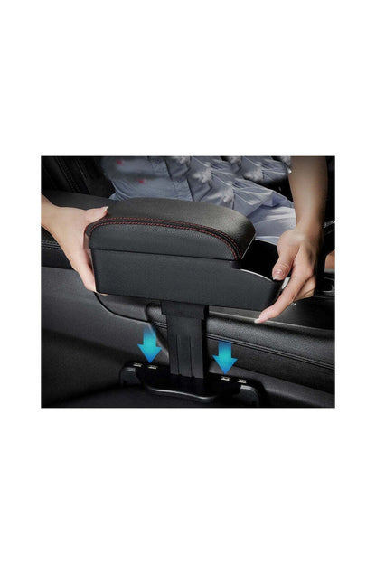 Cotiera universala culoare Neagra si cusatura Rosie