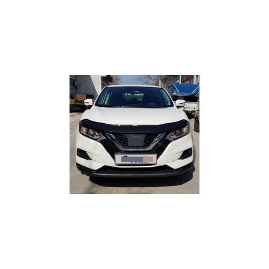 Deflector Capota Nissan Qashqai 2017-> (Plastic ABS, Negru Lucios)