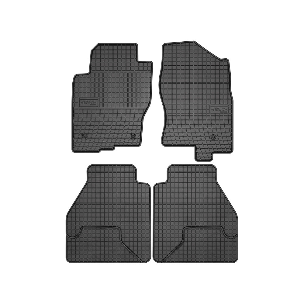 Set 4 Covorase Cauciuc Nissan Navara 2010->  (Frogum)