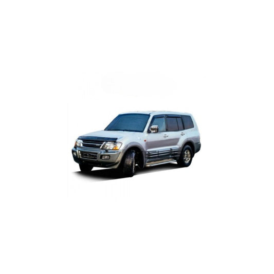 Deflector Capota Mitsubishi Pajero 1999-2006 (Plastic ABS, Negru Lucios)