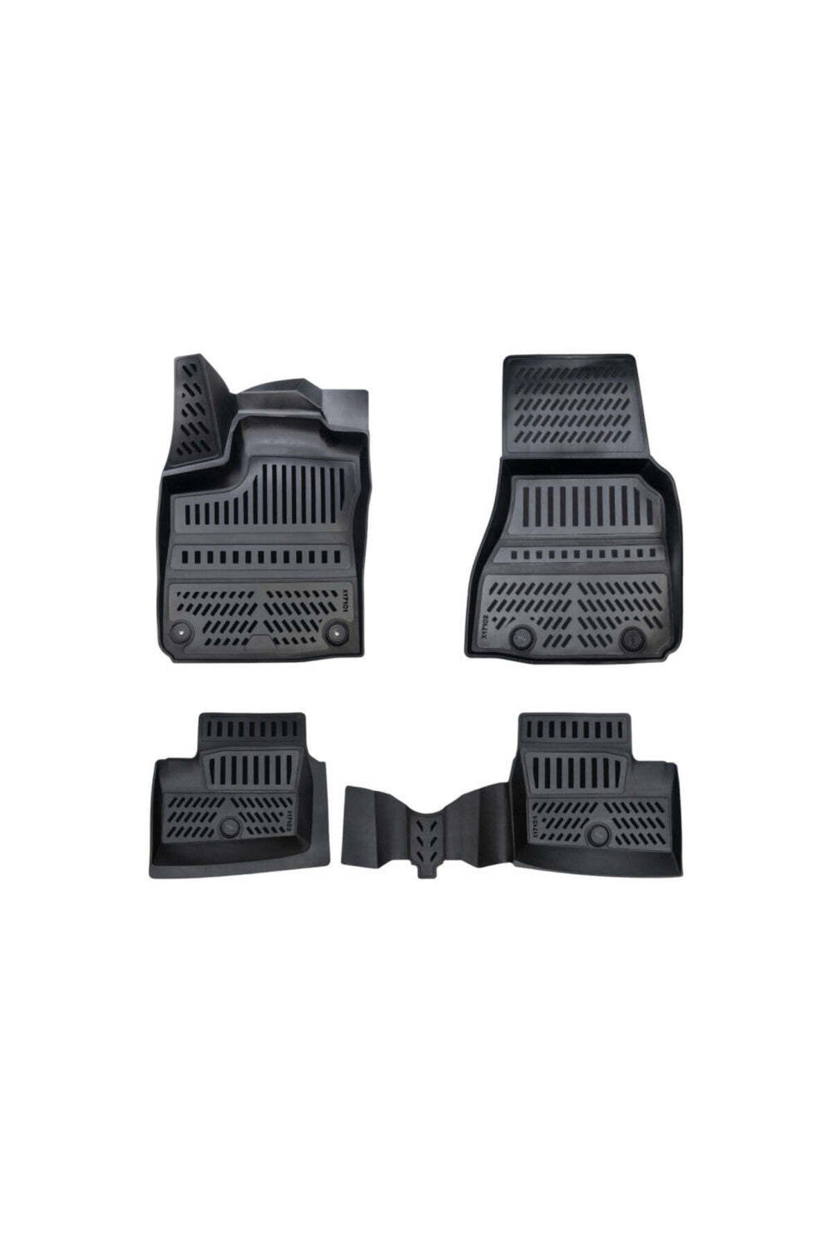 Covorase Presuri Cauciuc Tip Tavita Premium Smart ForFour 2014->