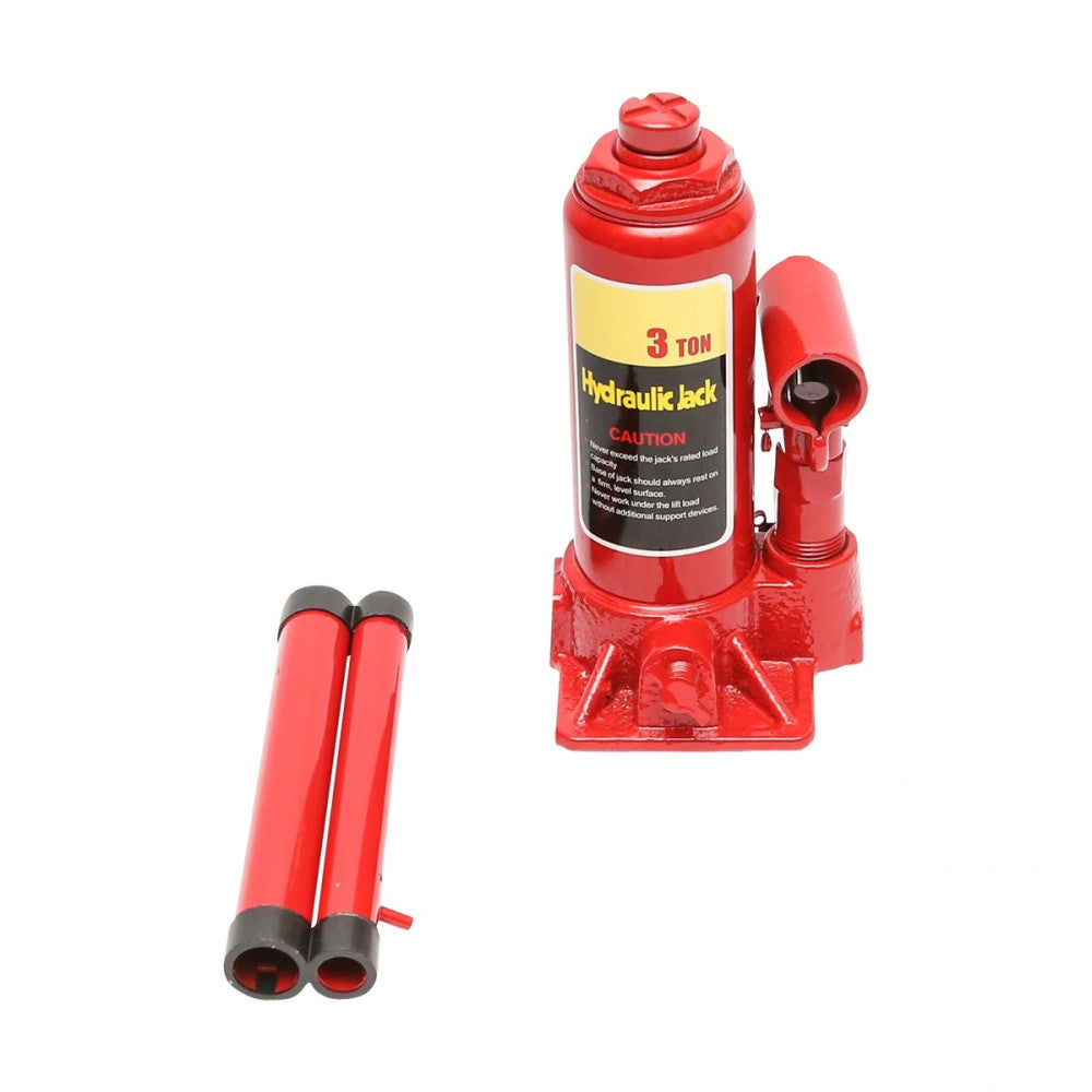 Cric Hidraulic 3000 KG, Cu Supapa De Siguranta Si Levier Demontabil