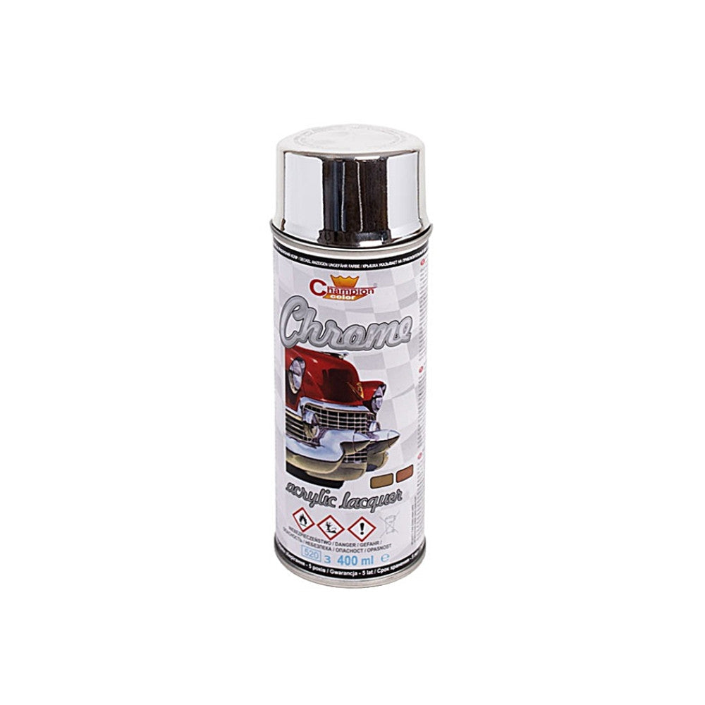 Spray Vopsea Profesional Champion 400ml Crom - Argintiu