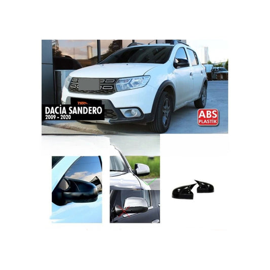 Set 2 Capace Oglinda Tip Batman Dacia Sandero 2009-2020
