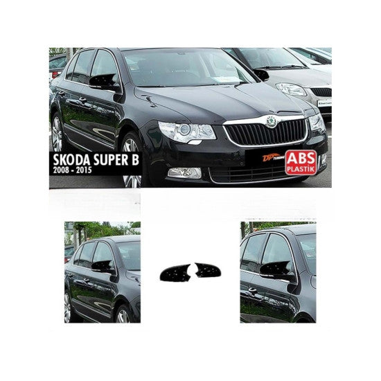 Set 2 Capace Oglinda Tip Batman Skoda Superb 2008-2015