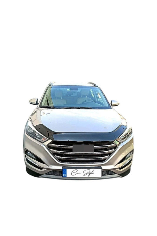 Deflector Capota Hyundai Tucson 2016-2020 (Plastic ABS, Negru Lucios)