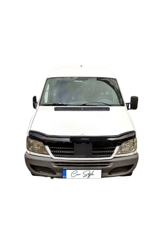 Deflector Capota Mercedes Sprinter W901 2000-2006  (Plastic ABS, Negru Lucios)