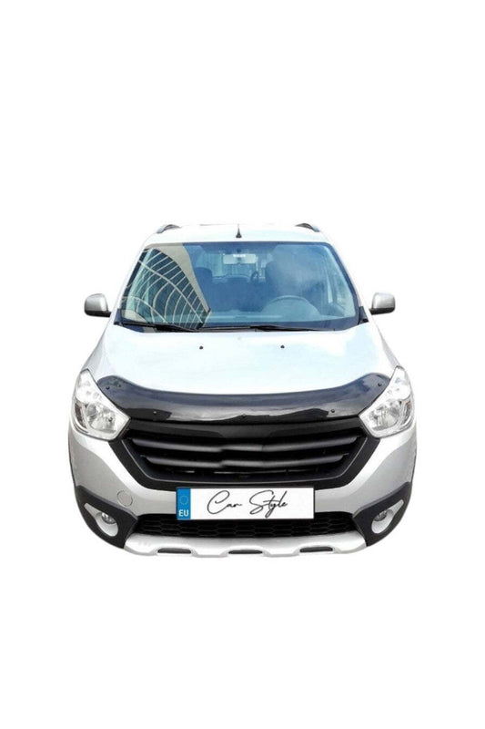 Deflector Capota Dacia Dokker / Lodgy 2012->  (Plastic ABS, Negru Lucios)