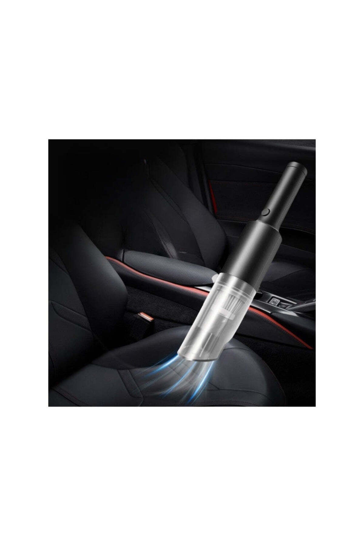 Aspirator auto Premium cu acumulator portabil, fara fir