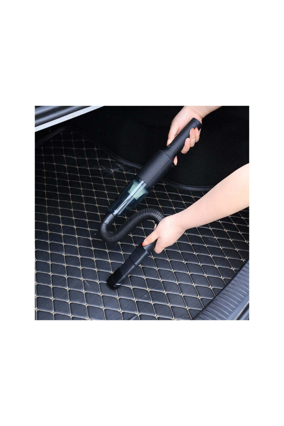 Aspirator auto Premium cu acumulator portabil, fara fir