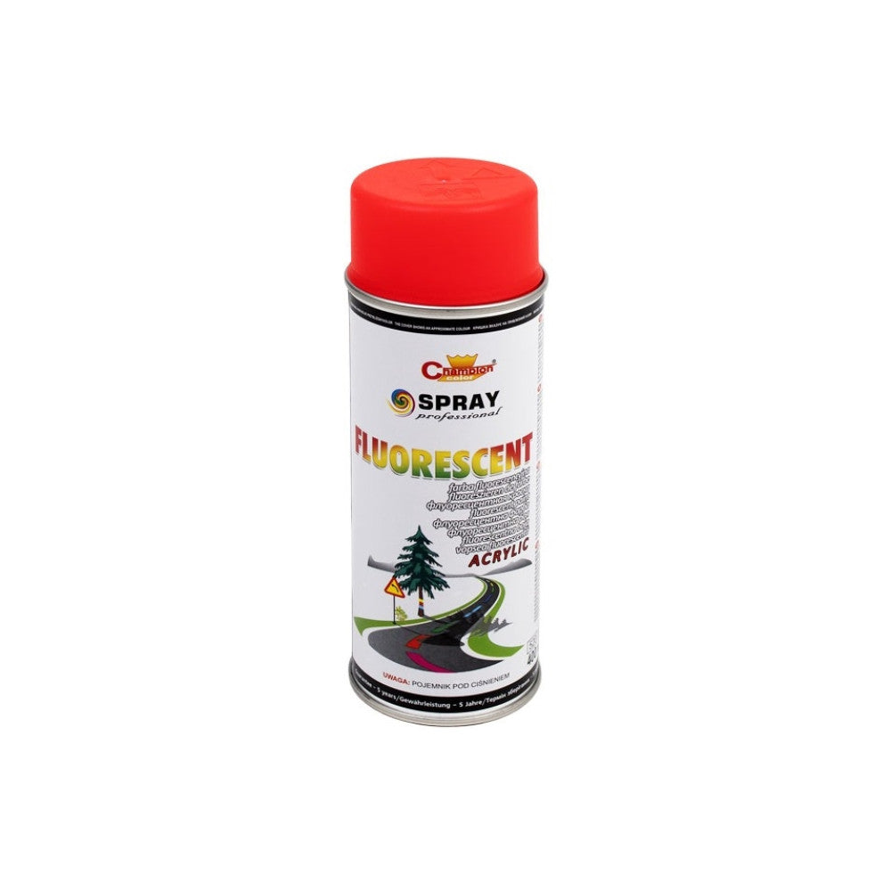 Spray Vopsea Profesional Champion 400ml - Rosu Fluorescent