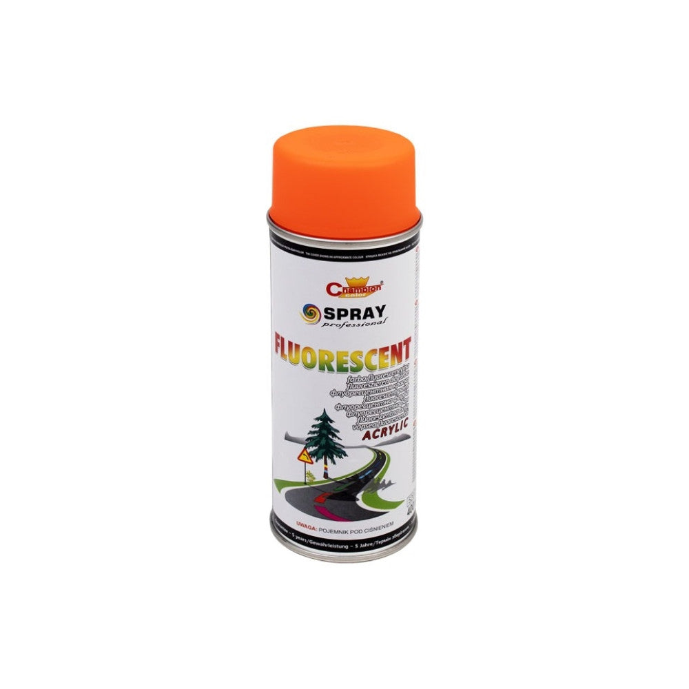 Spray Vopsea Profesional Champion 400ml - Portocaliu Fluorescent