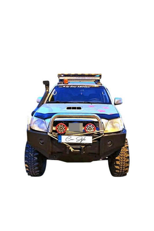 Deflector Capota Toyota Hilux 2006-2012 (Plastic ABS, Negru Lucios)